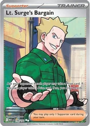 Lt. Surge's Bargain - Mega Evolution 170/132 - Küçük resim 2