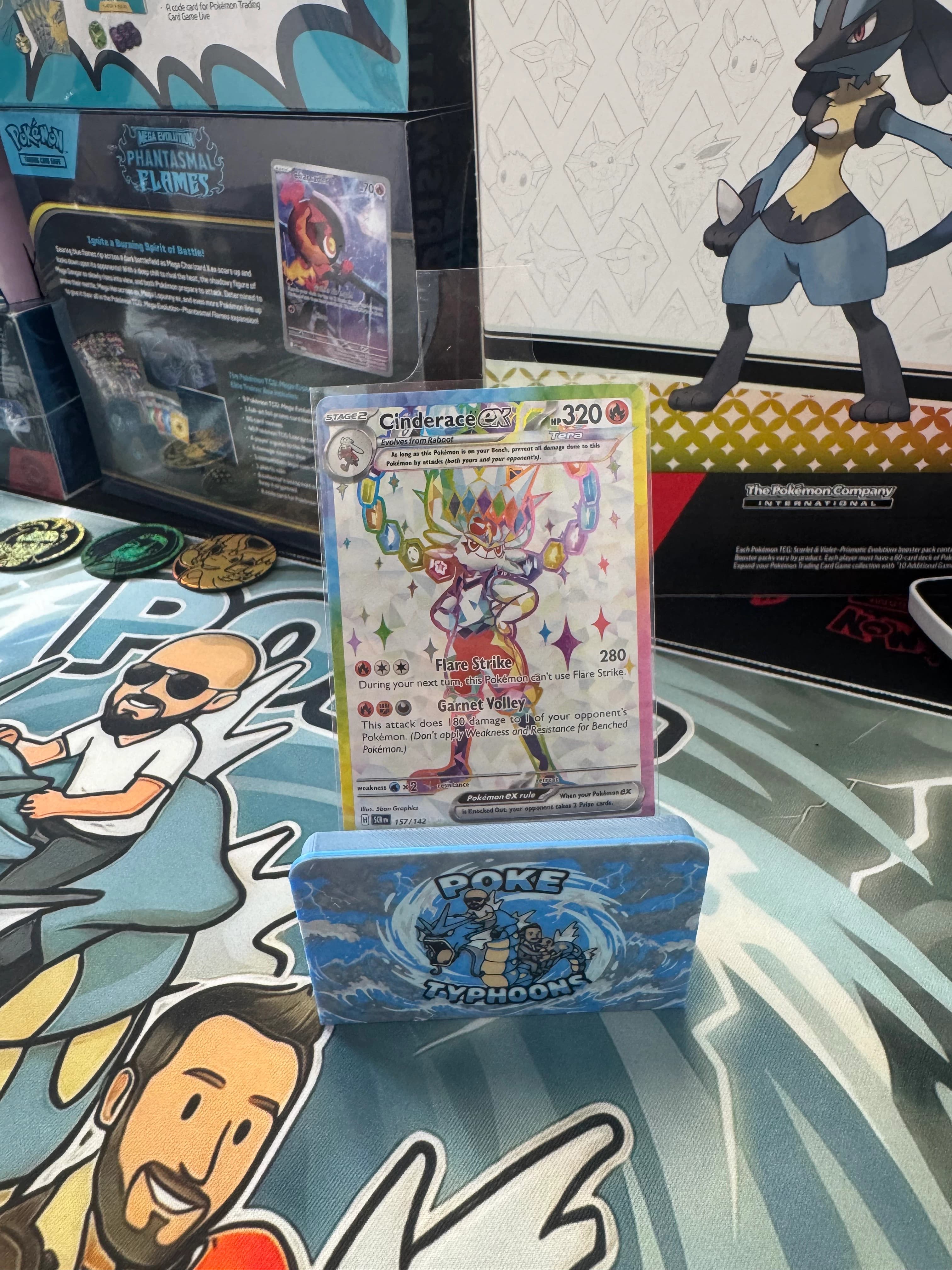 Cinderace ex - Stellar Crown 157/142