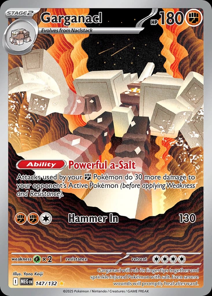 Garganacl - Mega Evolution 147/132