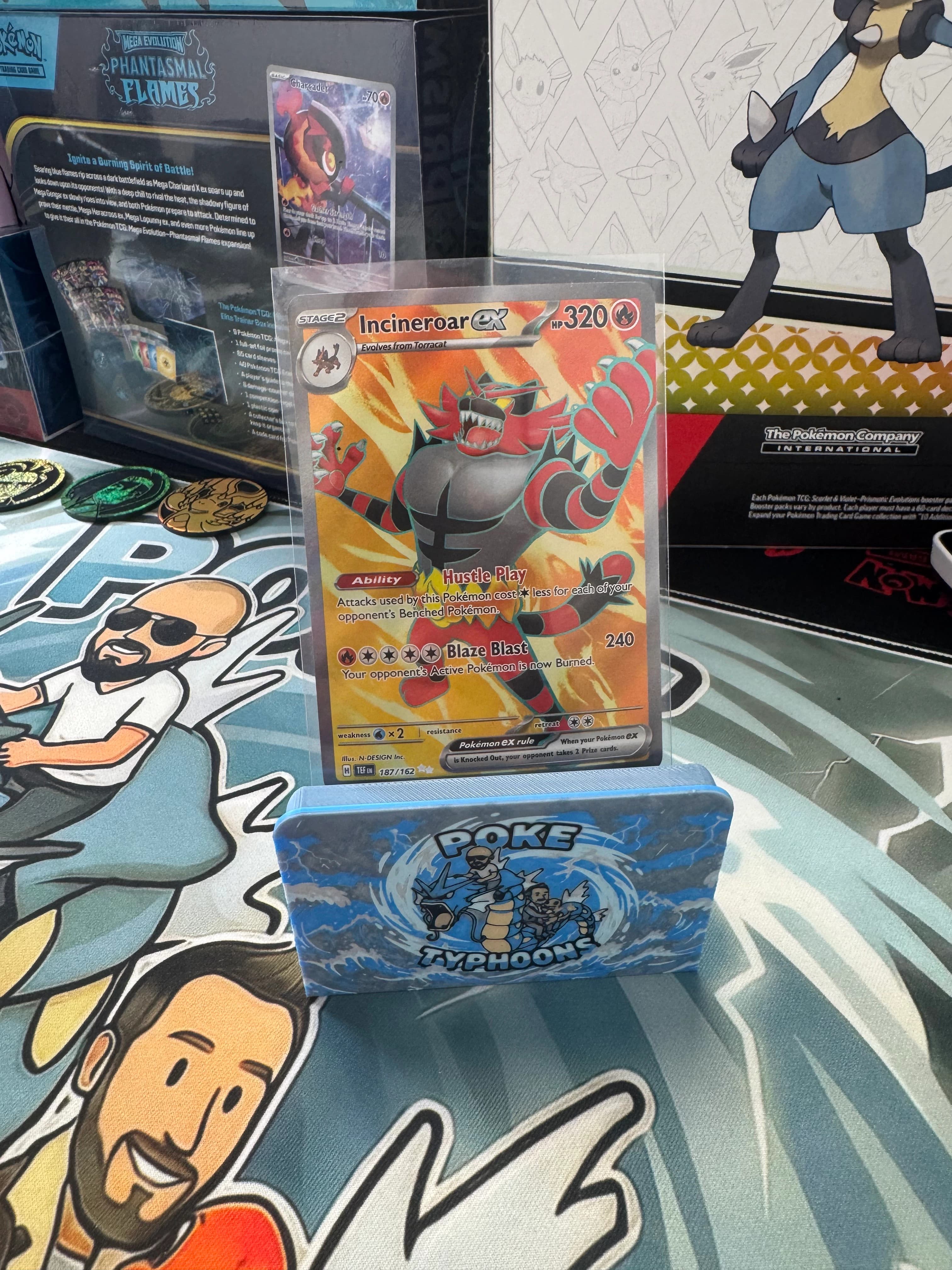 Incineroar ex - Temporal Forces 187/162
