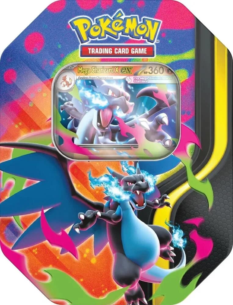 Mega Evolution Mega Charizard X ex Tin
