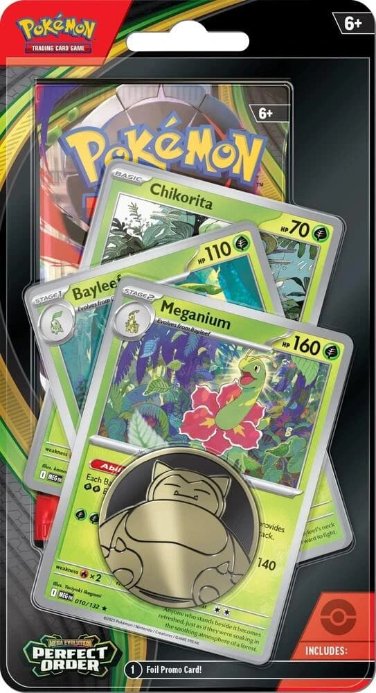 Mega Evolution Perfect Order Premium Checklane Blister - Meganium