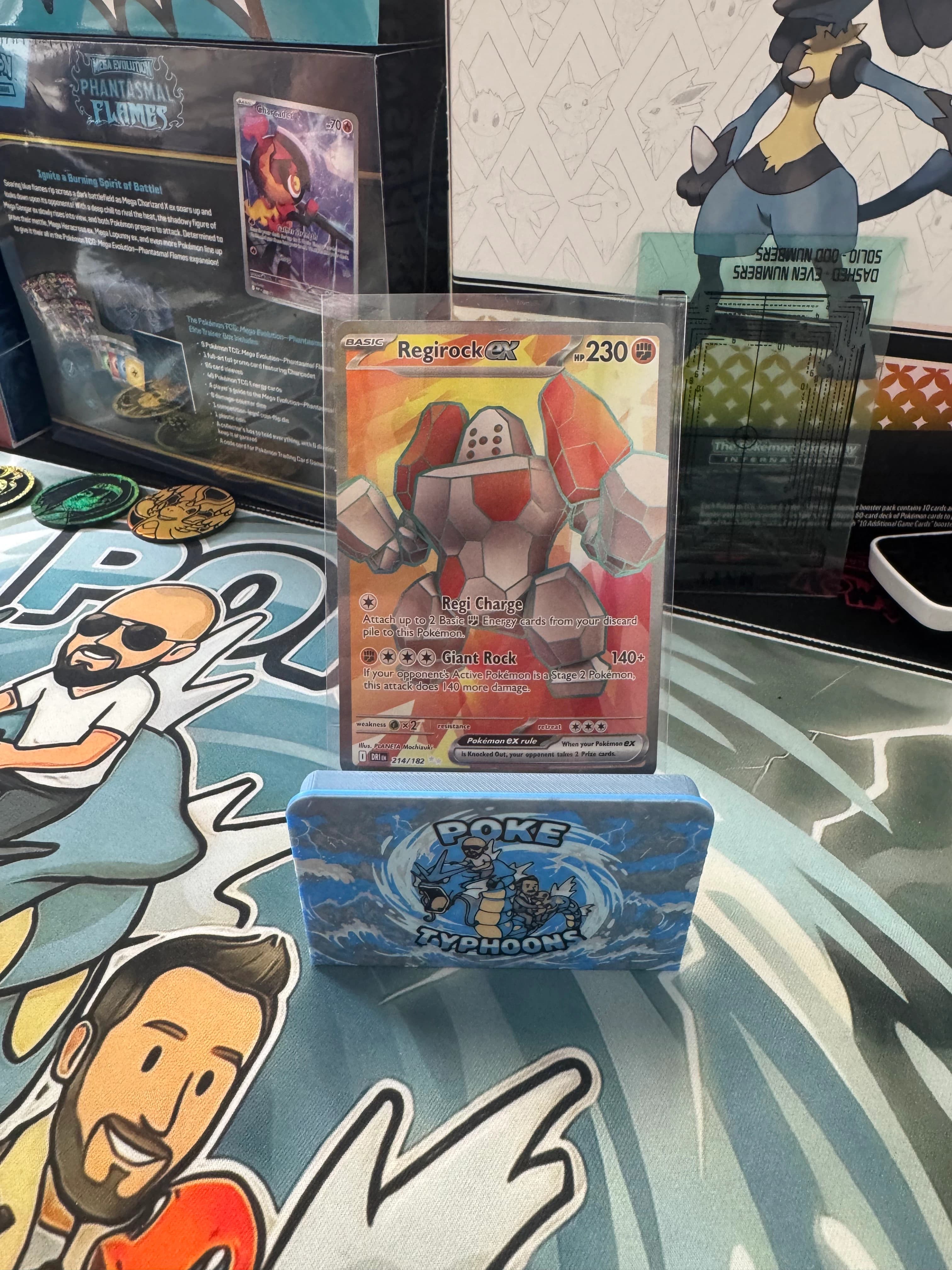 Regirock ex - Destined Rivals 214/182