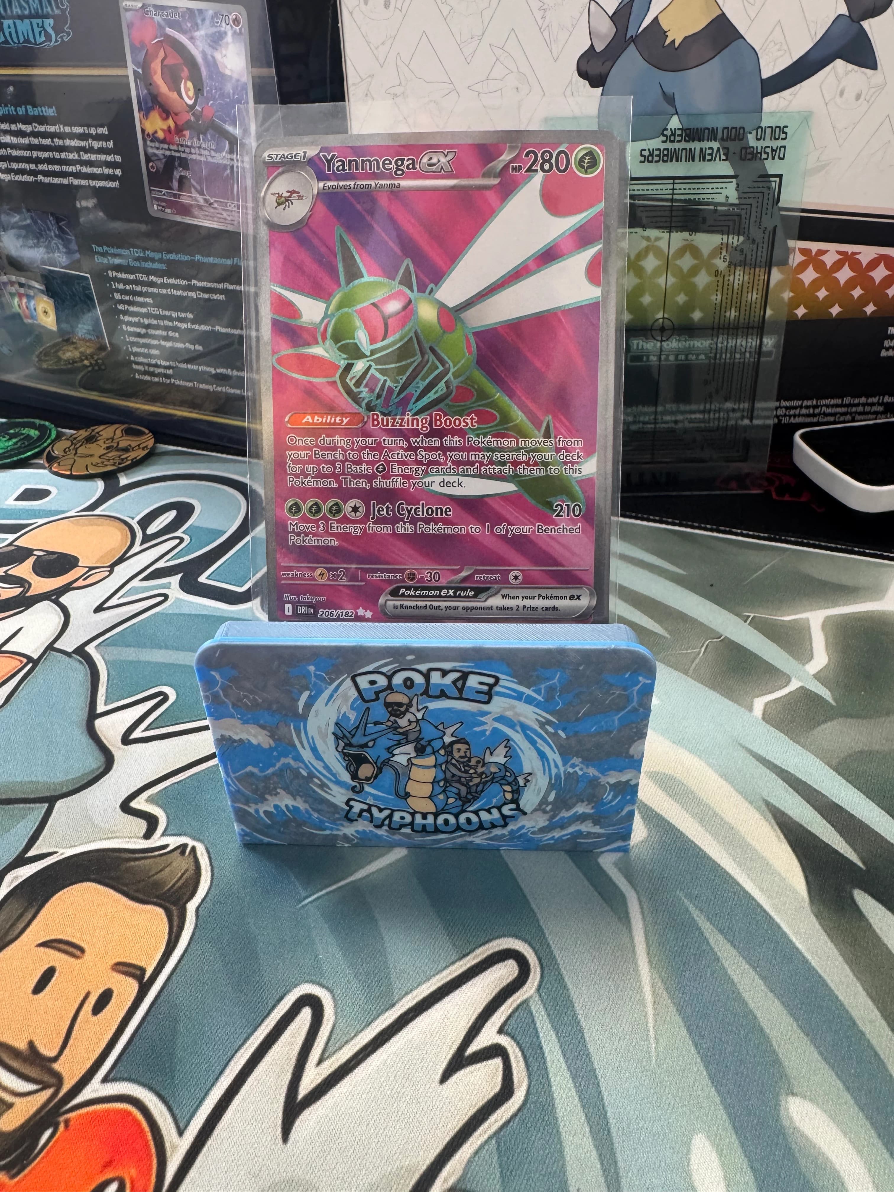 Yanmega ex - Destined Rivals 206/182